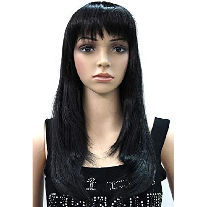 DILLARDS Lydell Synthetic Fashion Wig Long Straight Party Halloween Cosplay Wigs For Women Darkest Brown - Image 2